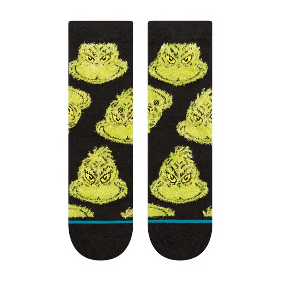 Stance Kids' Mean One Sock Black