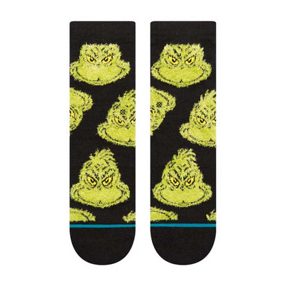 Stance Kids' Mean One Sock Black