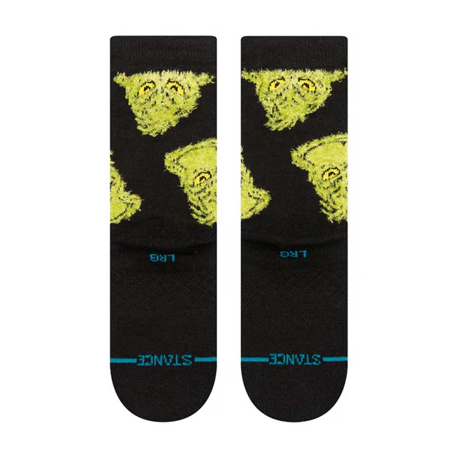 Stance Kids' Mean One Sock Black