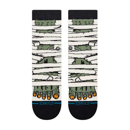 Stance Kids' Mummy Madness Crew Sock Canvas
