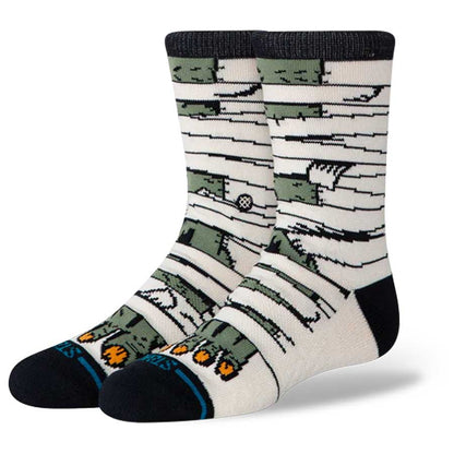 Stance Kids' Mummy Madness Crew Sock Canvas