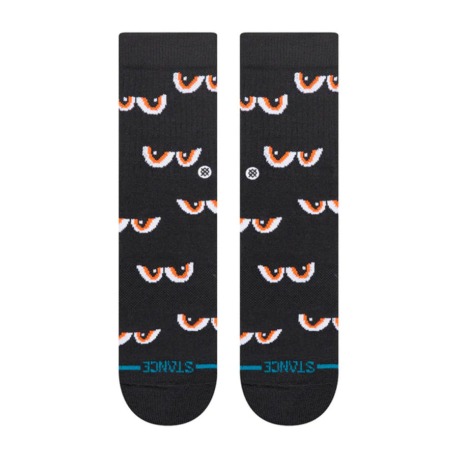 Stance Kids' Neighborly Crew Sock Black