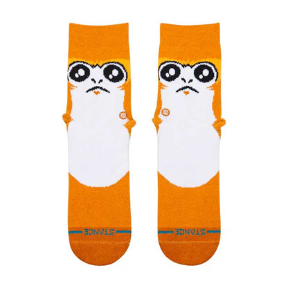 Stance Kids' Porg Crew Sock Brown