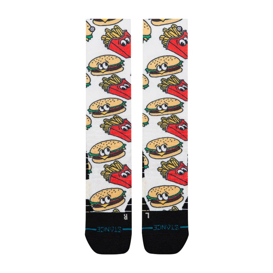 Stance Kids' Snow Combo Meal Mid Poly Red 2027