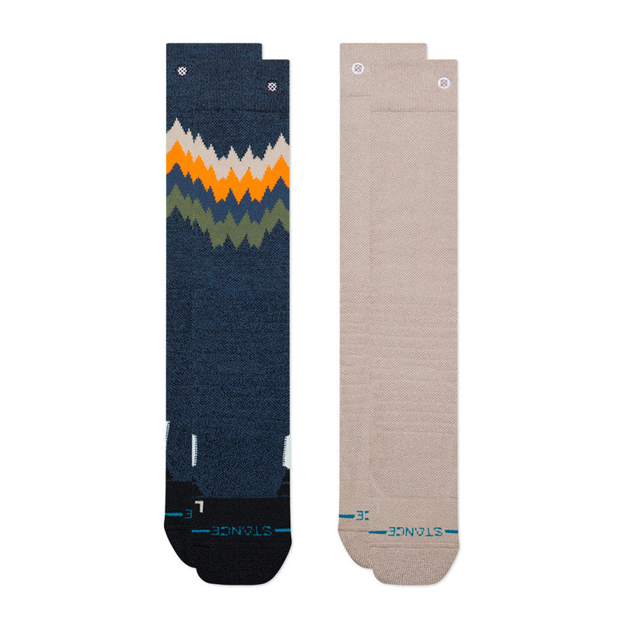 Stance Kids' Snow Thompson Mid Poly 2-Pack Navy Heather 2027