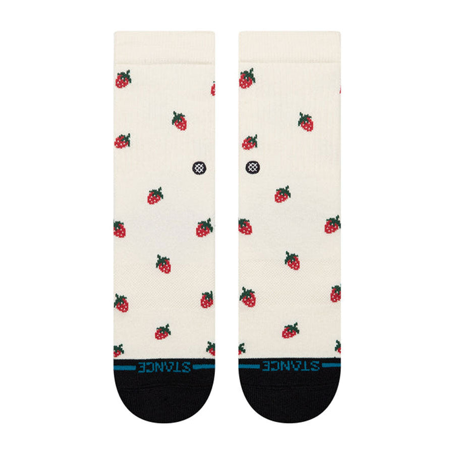 Stance Kids' So Sweet Crew Sock Ivory