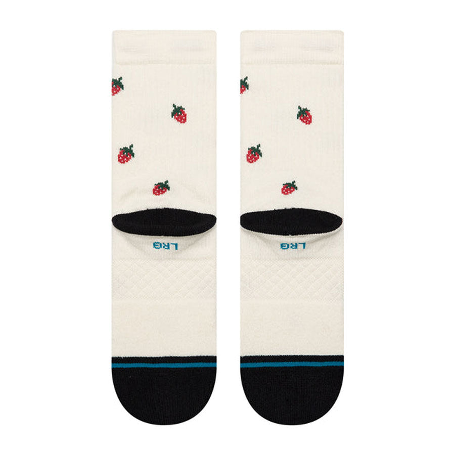 Stance Kids' So Sweet Crew Sock Ivory