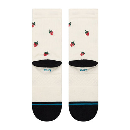 Stance Kids' So Sweet Crew Sock Ivory