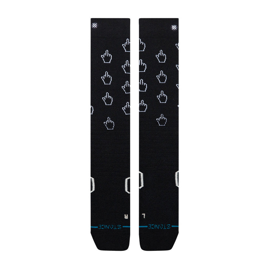Stance Men's Snow Cursor Mid Poly Black 2027