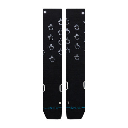 Stance Men's Snow Cursor Mid Poly Black 2027