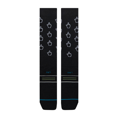 Stance Men's Snow Cursor Mid Poly Black 2027