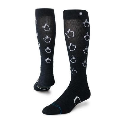 Stance Men's Snow Cursor Mid Poly Black 2027