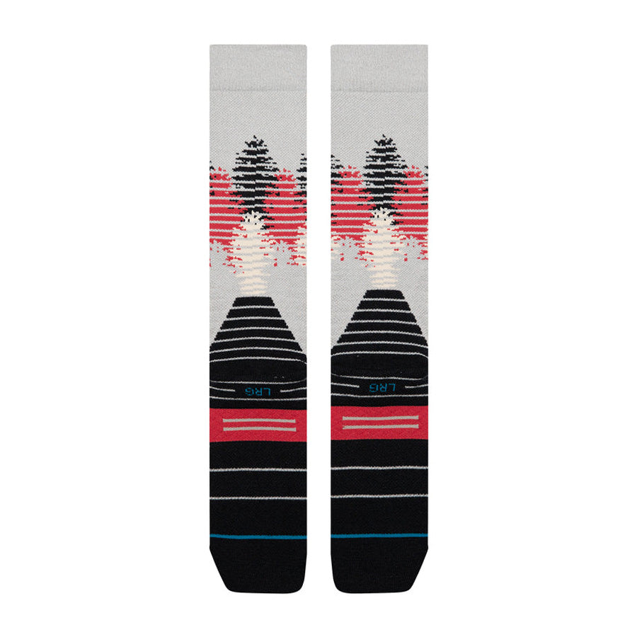 Stance Men's Snow Tree Line Mid Wool Stringgrey 2027