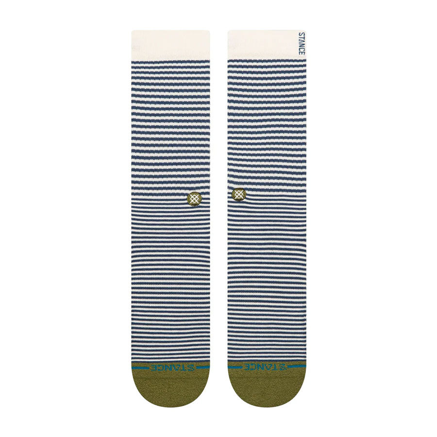 Stance Mini Bar Crew Sock Olive