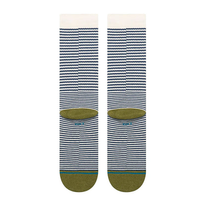 Stance Mini Bar Crew Sock Olive