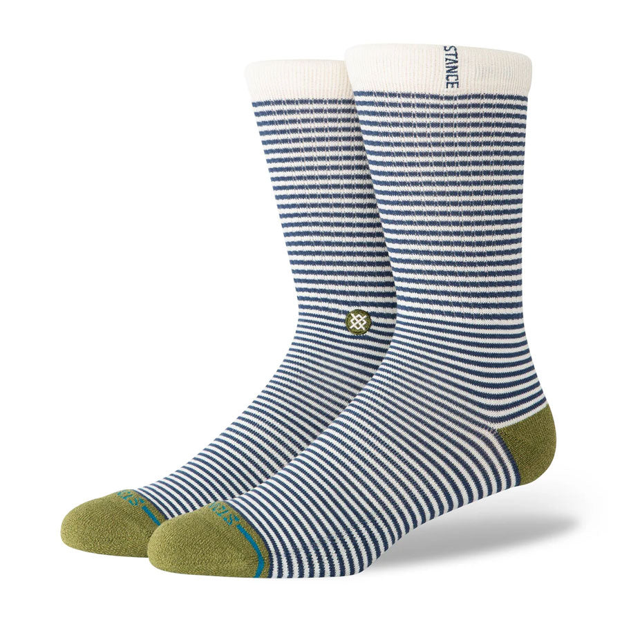Stance Mini Bar Crew Sock Olive