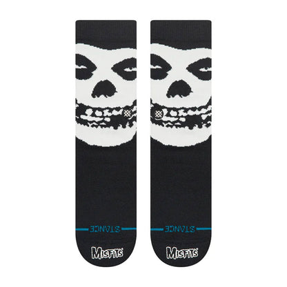 Stance Misfits Beware Crew Sock Black