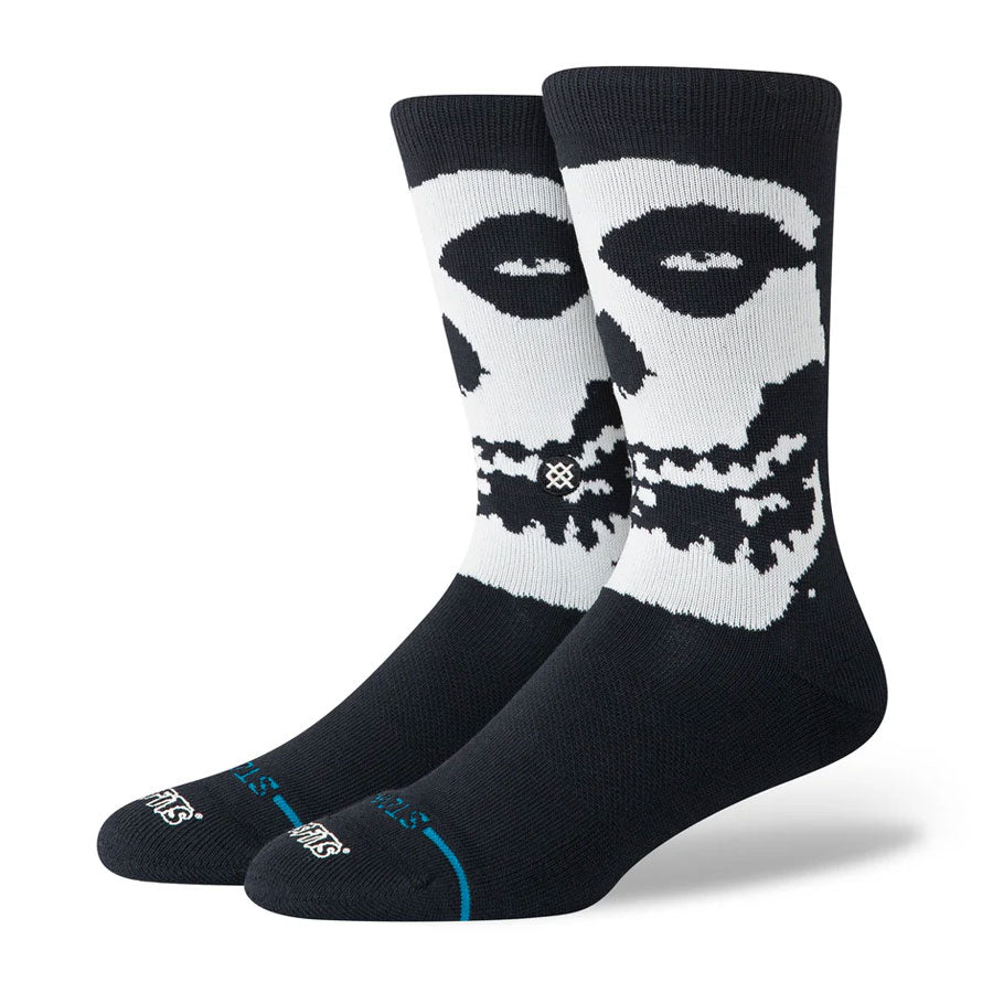 Stance Misfits Beware Crew Sock Black