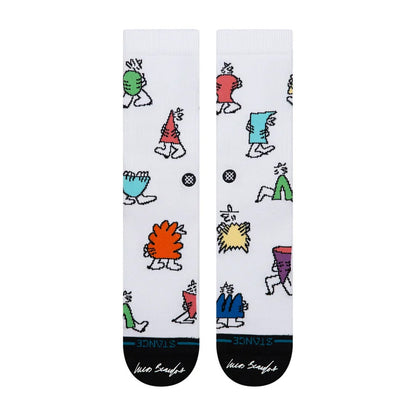 Stance Shape Shifter Crew Sock White
