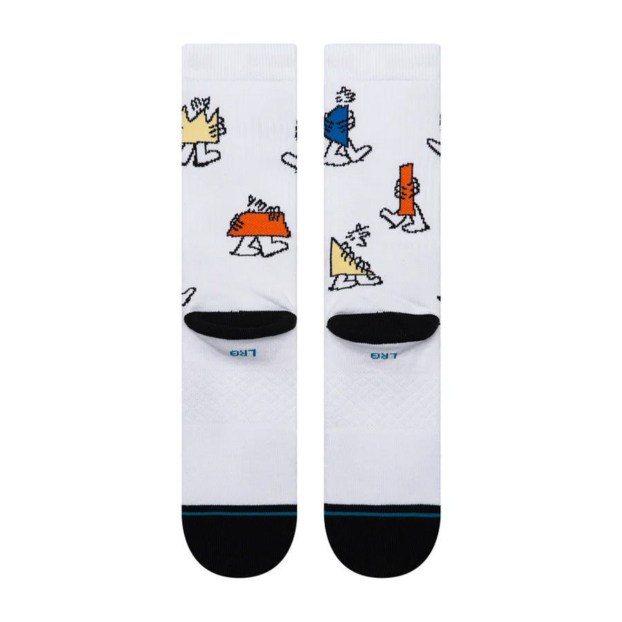 Stance Shape Shifter Crew Sock White