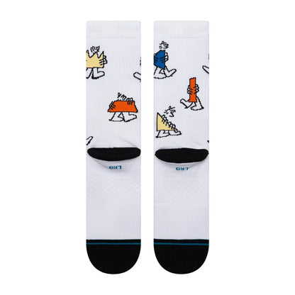 Stance Shape Shifter Crew Sock White