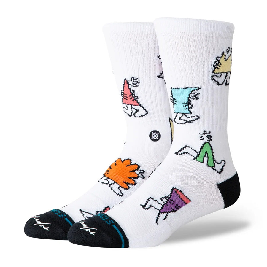 Stance Shape Shifter Crew Sock White