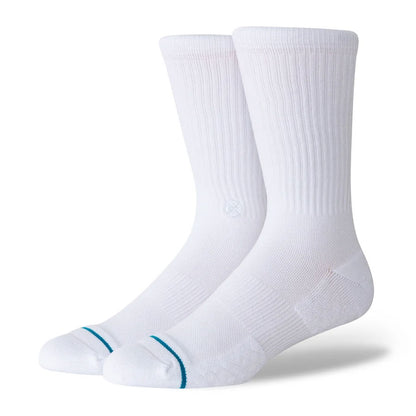 Stance Signature Crew Sock White