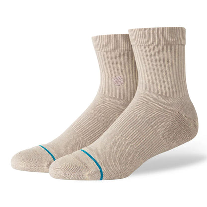 Stance Signature Wash Quarter Sock Stringgrey