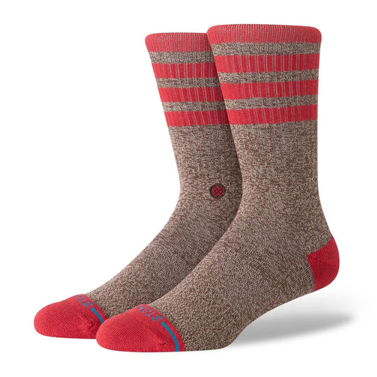 Stance Sock Monkey Crew Sock Brown