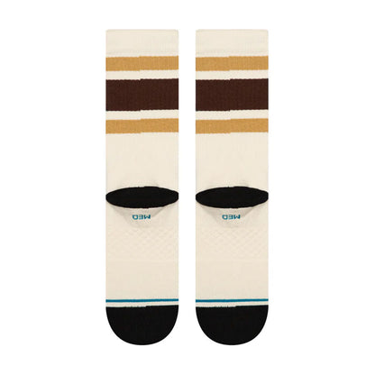 Stance Staple Boyd Crew Sock Dark Brown