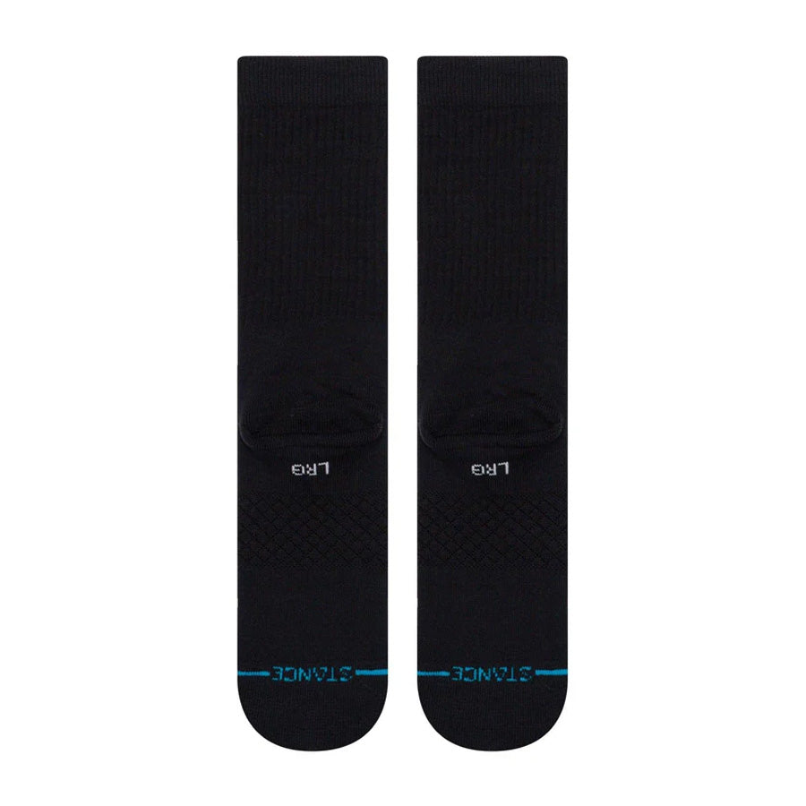 Stance Staple Icon Crew Sock Black/White