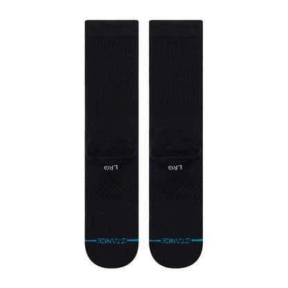 Stance Staple Icon Crew Sock Black/White