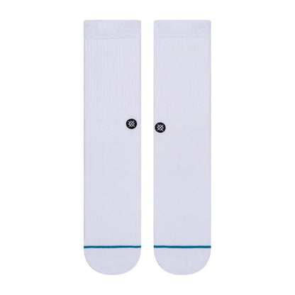 Stance Staple Icon Crew Sock White/Black