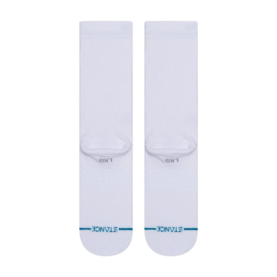 Stance Staple Icon Crew Sock White/Black