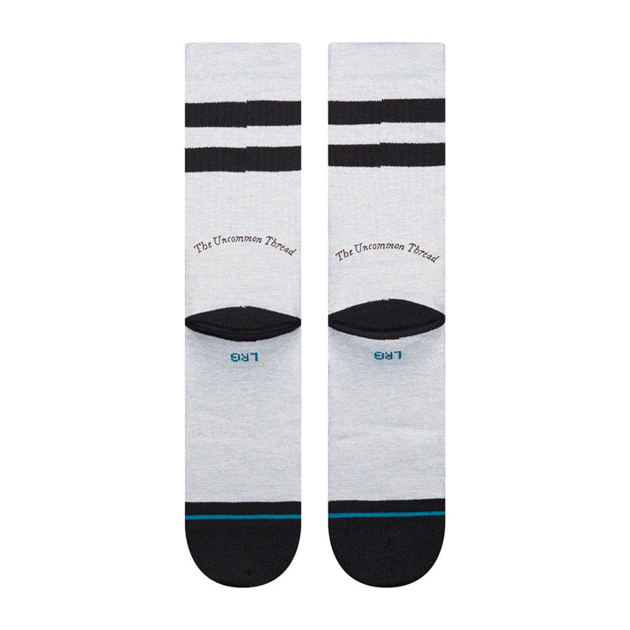 Stance Threads Crew Sock Black