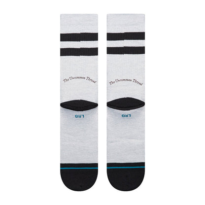 Stance Threads Crew Sock Black