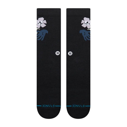 Stance Wilted Crew Sock Black