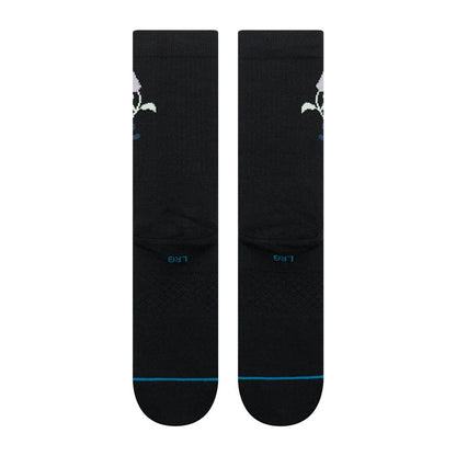 Stance Wilted Crew Sock Black