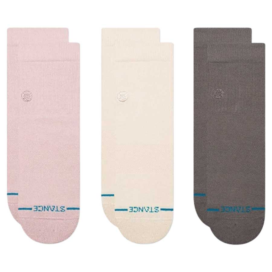 Stance Women's Icon Quarter Sock 3-Pack Lilac