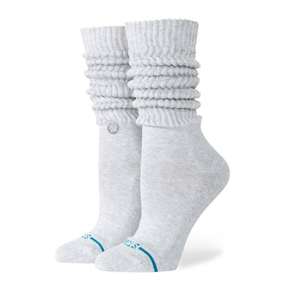 Stance Women's Icon Slouch Crew Sock Heathergrey