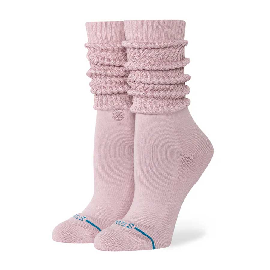 Stance Women's Icon Slouch Crew Sock Lilac