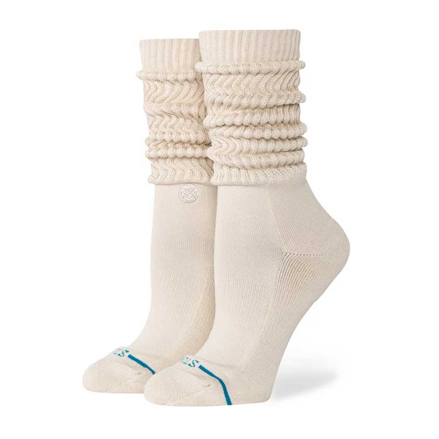 Stance Women's Icon Slouch Crew Sock Oatmeal