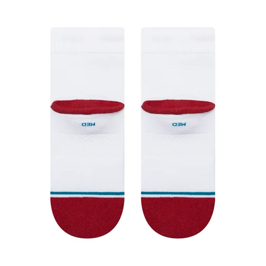 Stance Women's Naughty Or Nice Quarter Sock White