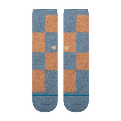 Stance Women's Patchwork Cozy Crew Sock Seablue