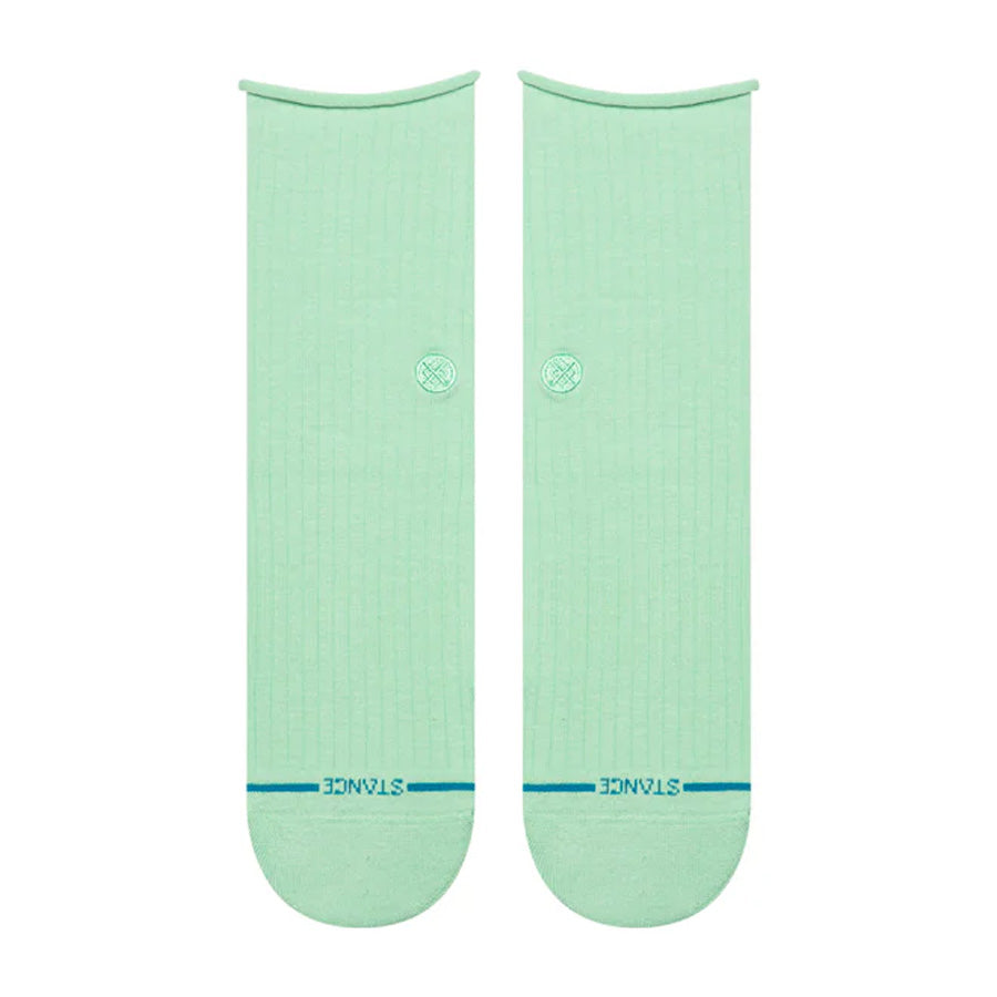 Stance Women's Rolled Cuff Quarter Sock Jade