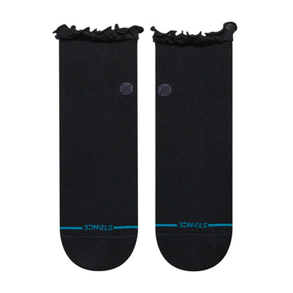 Stance Women's Ruffle Icon Quarter Sock Black