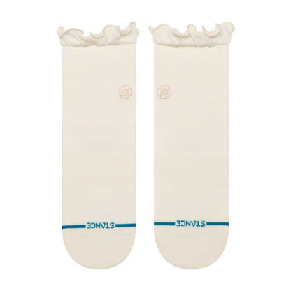 Stance Women's Ruffle Icon Quarter Sock Ivory