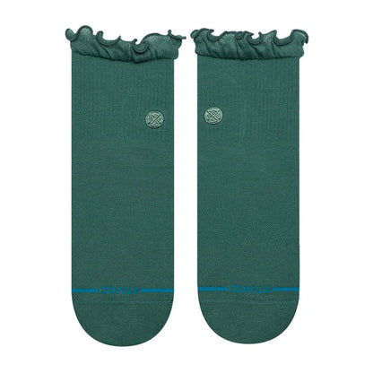 Stance Women's Ruffle Icon Quarter Sock Teal