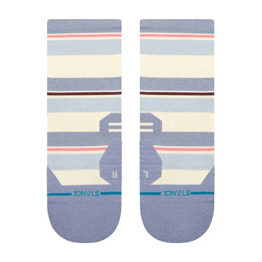 Stance Women's Run Milo Light Quarter Sock Blue