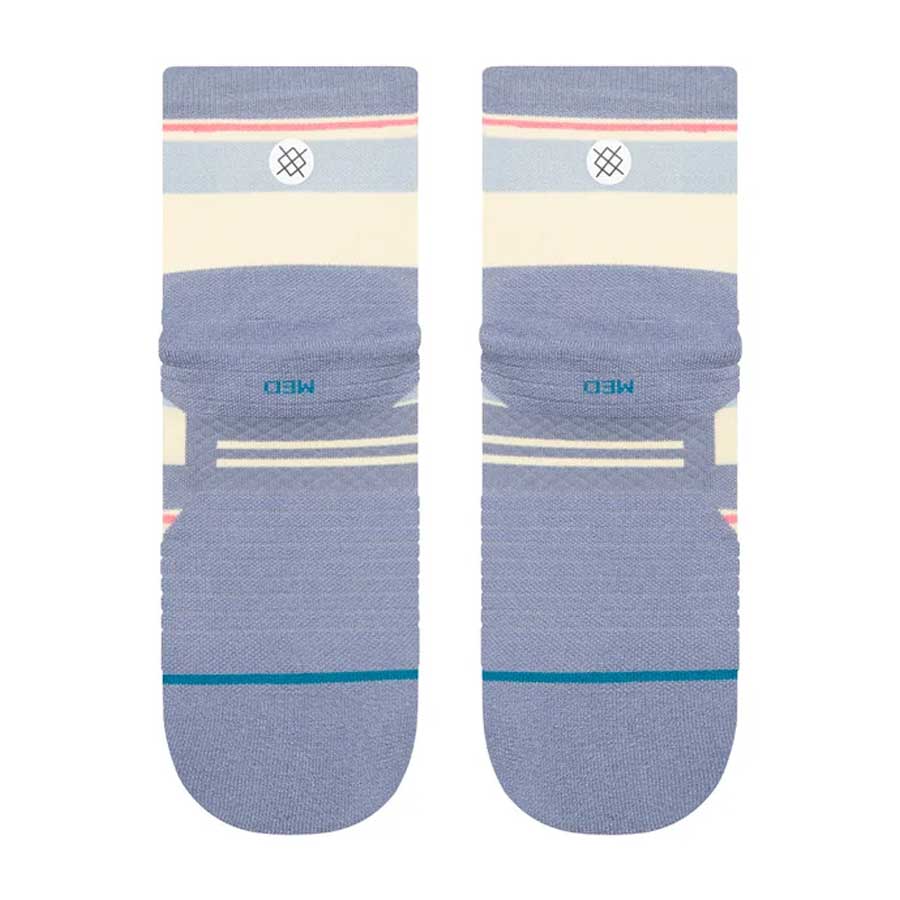 Stance Women's Run Milo Light Quarter Sock Blue
